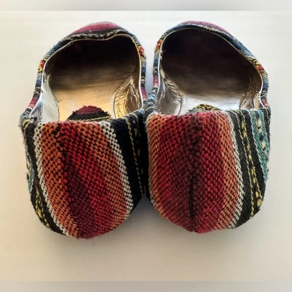 Steve Madden Multi Colored Patterned Ballet Style Flats - Picture 3 of 9